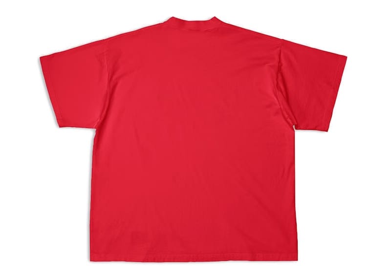 Balenciaga x adidas Oversized T-Shirt Red