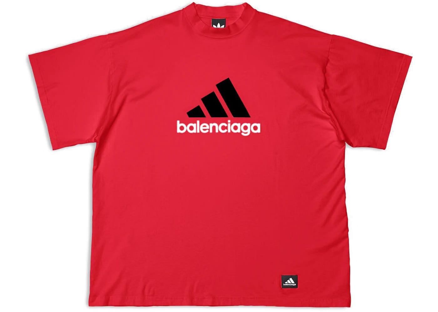 Balenciaga x adidas Oversized T-Shirt Red