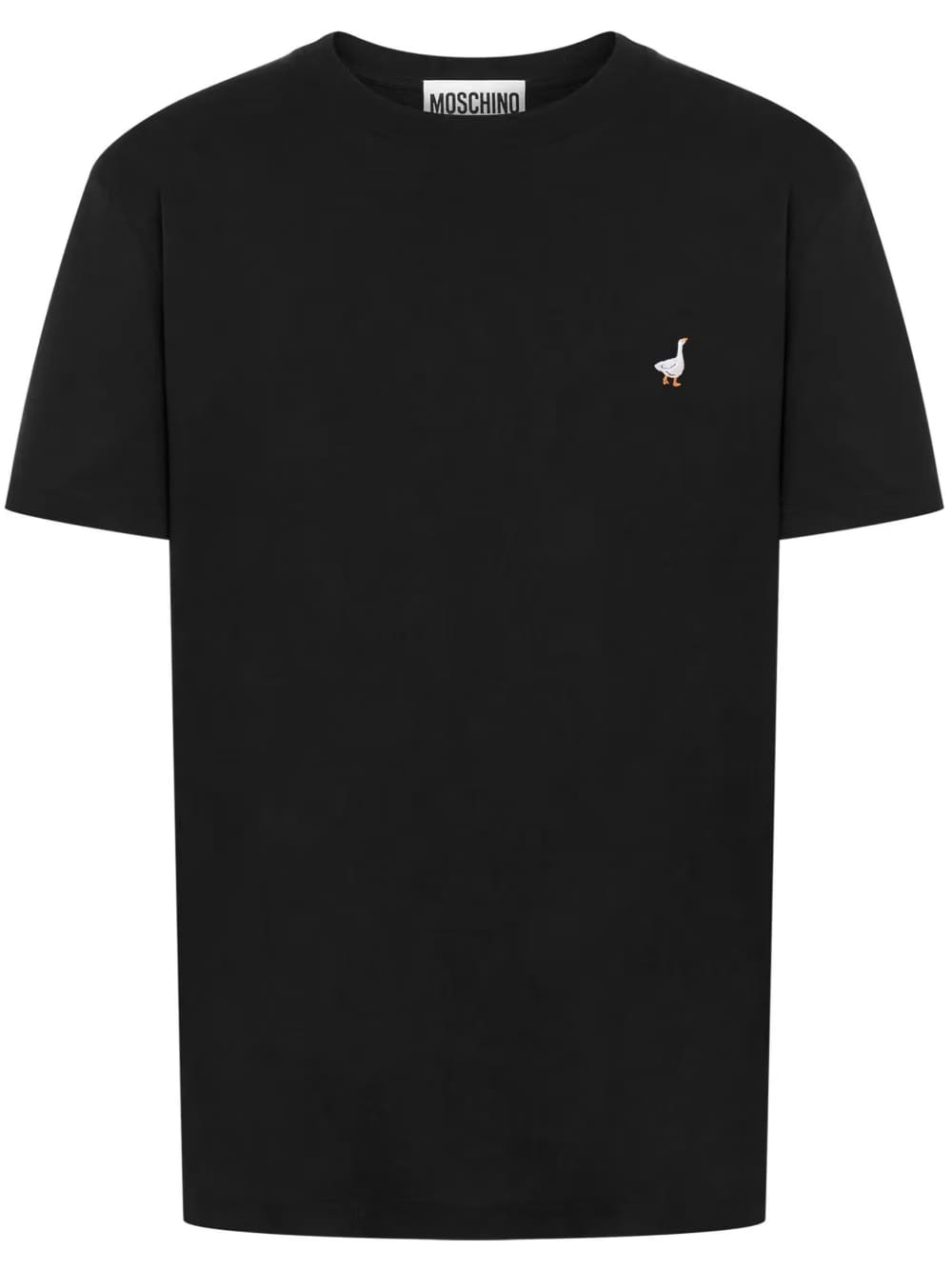 duck-embroidered cotton T-Shirt