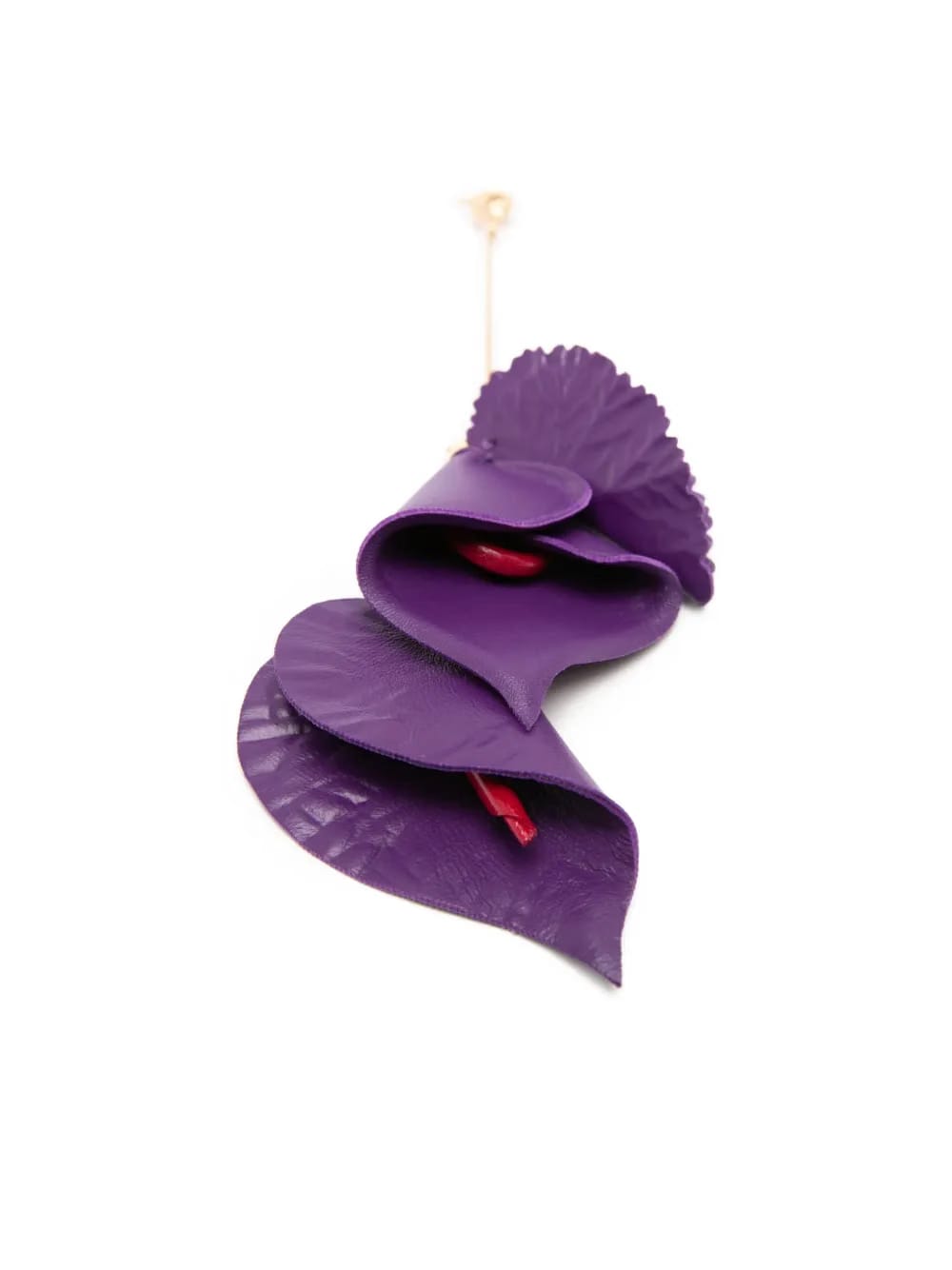 floral-drop earring