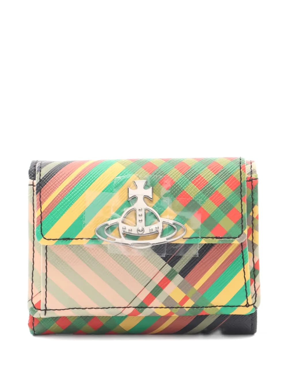 2020 orb print flap purse
