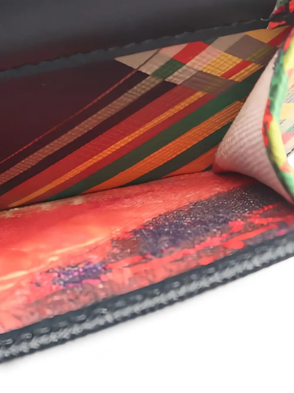 2020 orb print flap purse