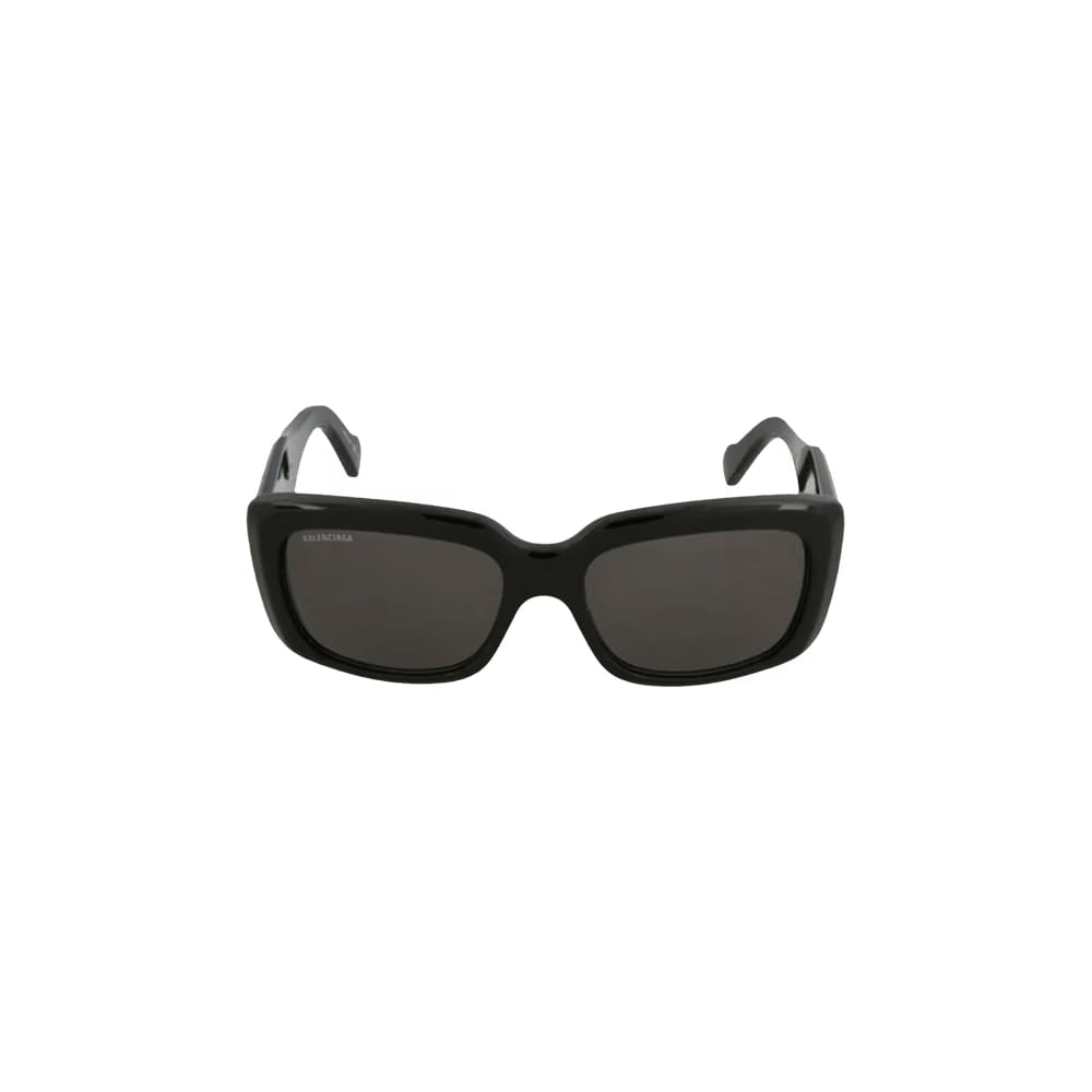 Balenciaga Square Rectangle Sunglasses Black/Black/Grey (BB0072S-30008290-001)
