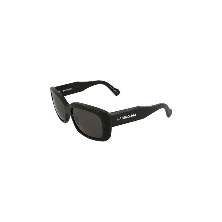 Balenciaga Square Rectangle Sunglasses Black/Black/Grey (BB0072S-30008290-001)