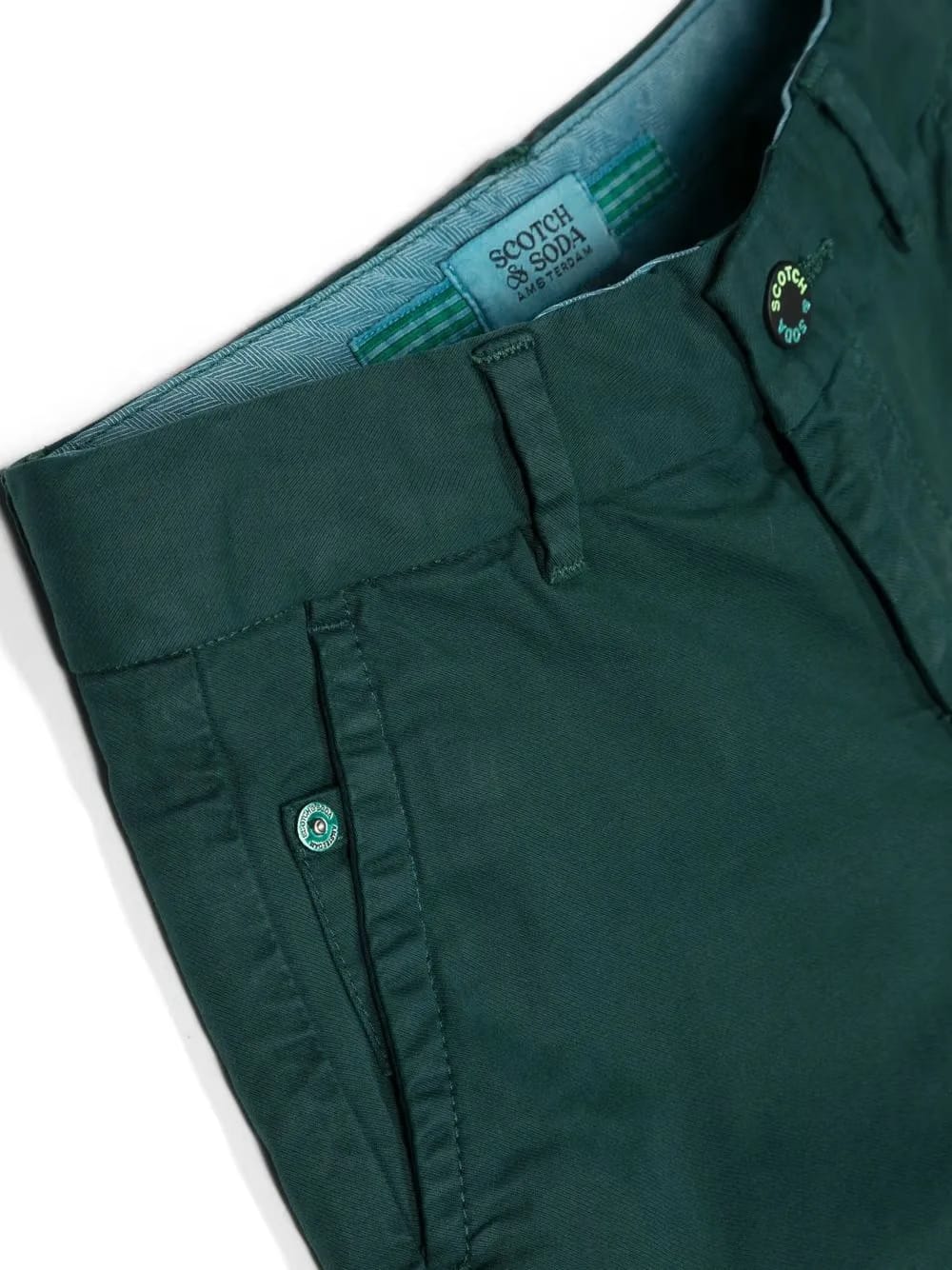 logo-patch organic cotton shorts