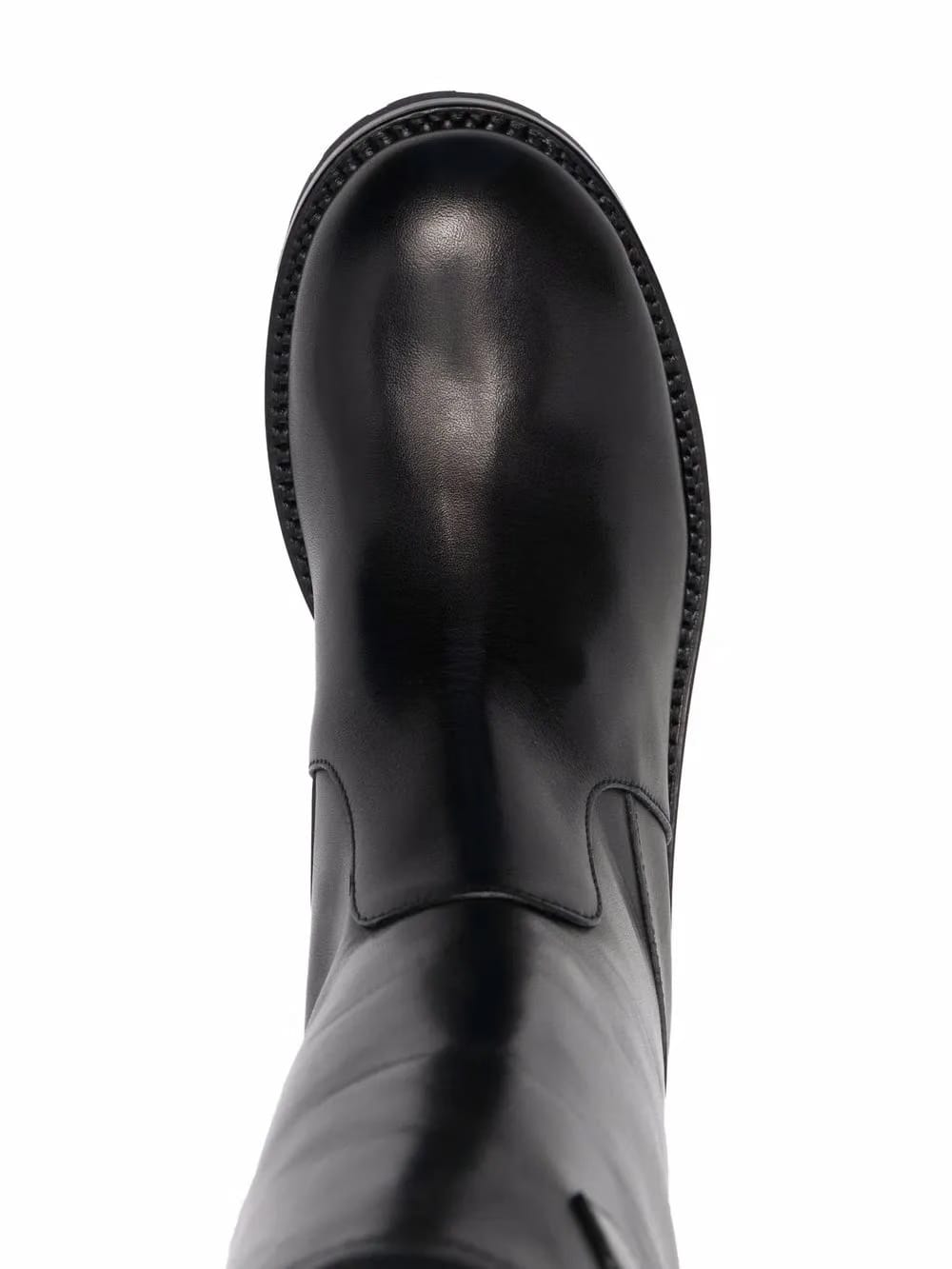 Safety Pin mid-calf boots