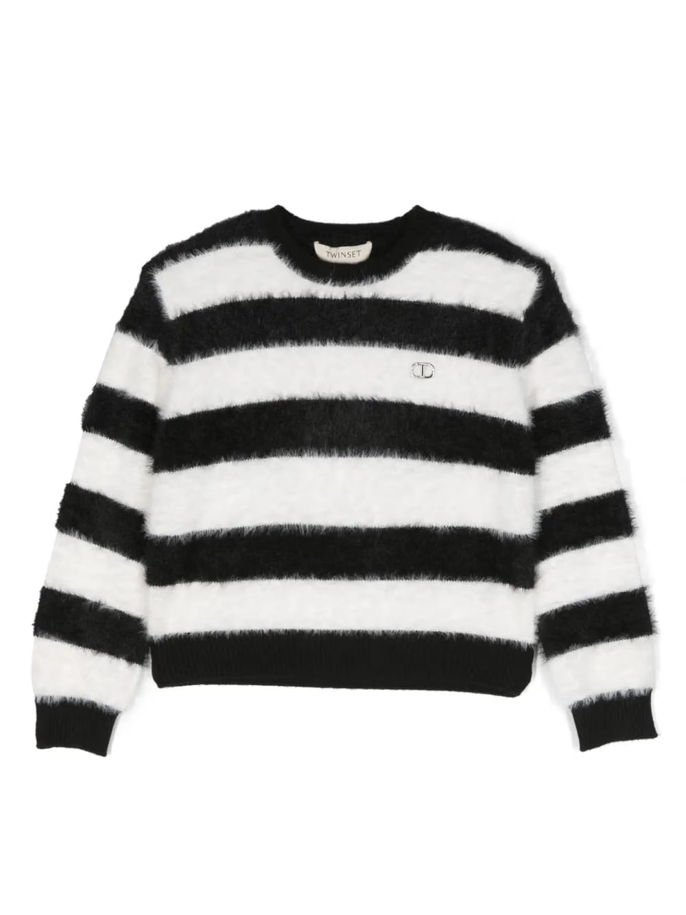 striped brushed jumper