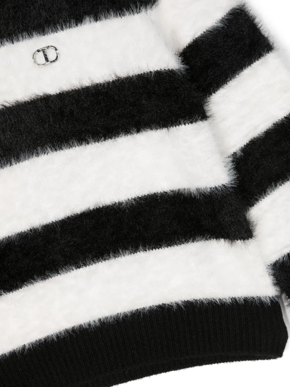 striped brushed jumper