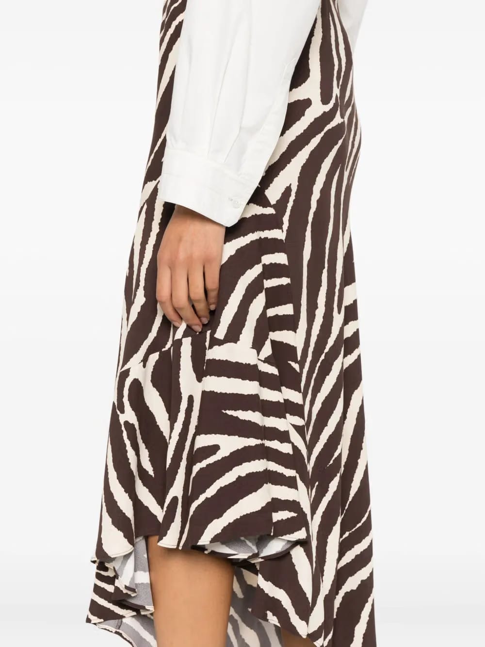 zebra print skirt