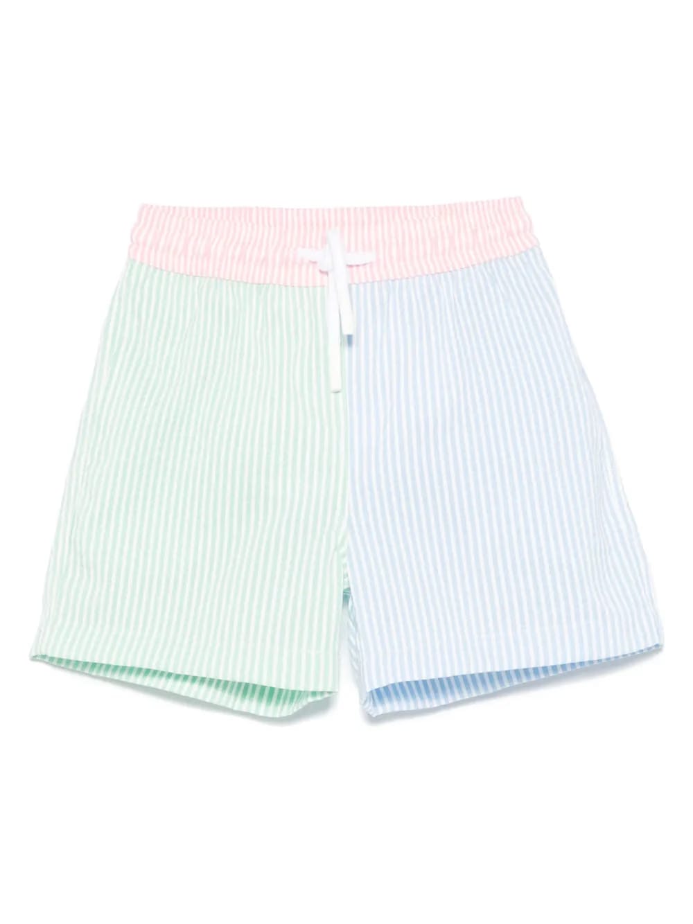 striped swimshorts