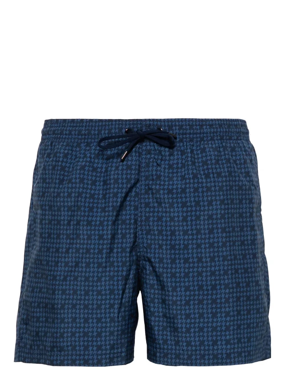 houndstooth swim shorts