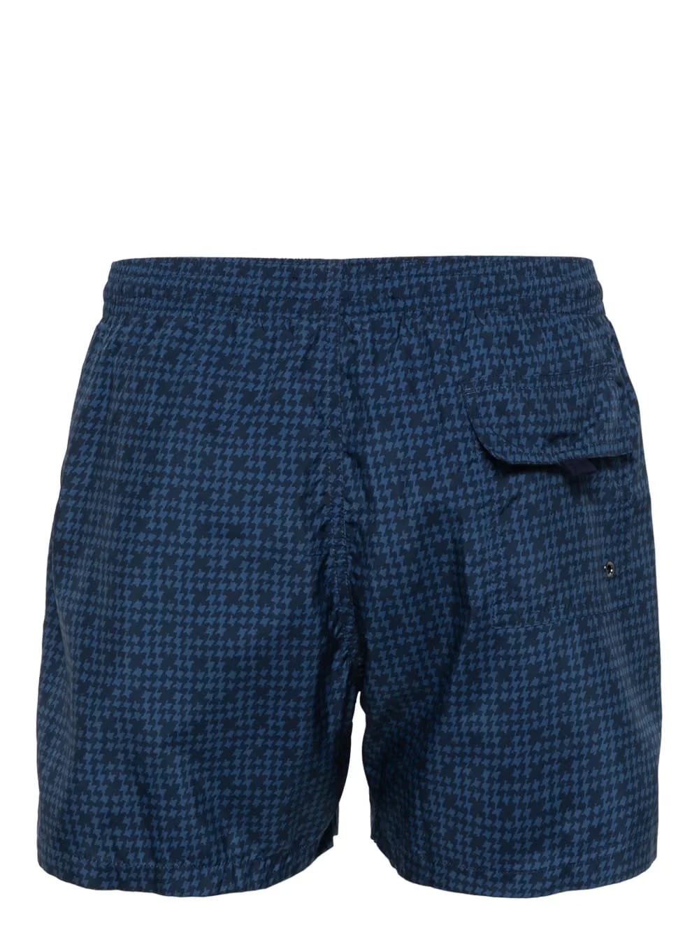 houndstooth swim shorts