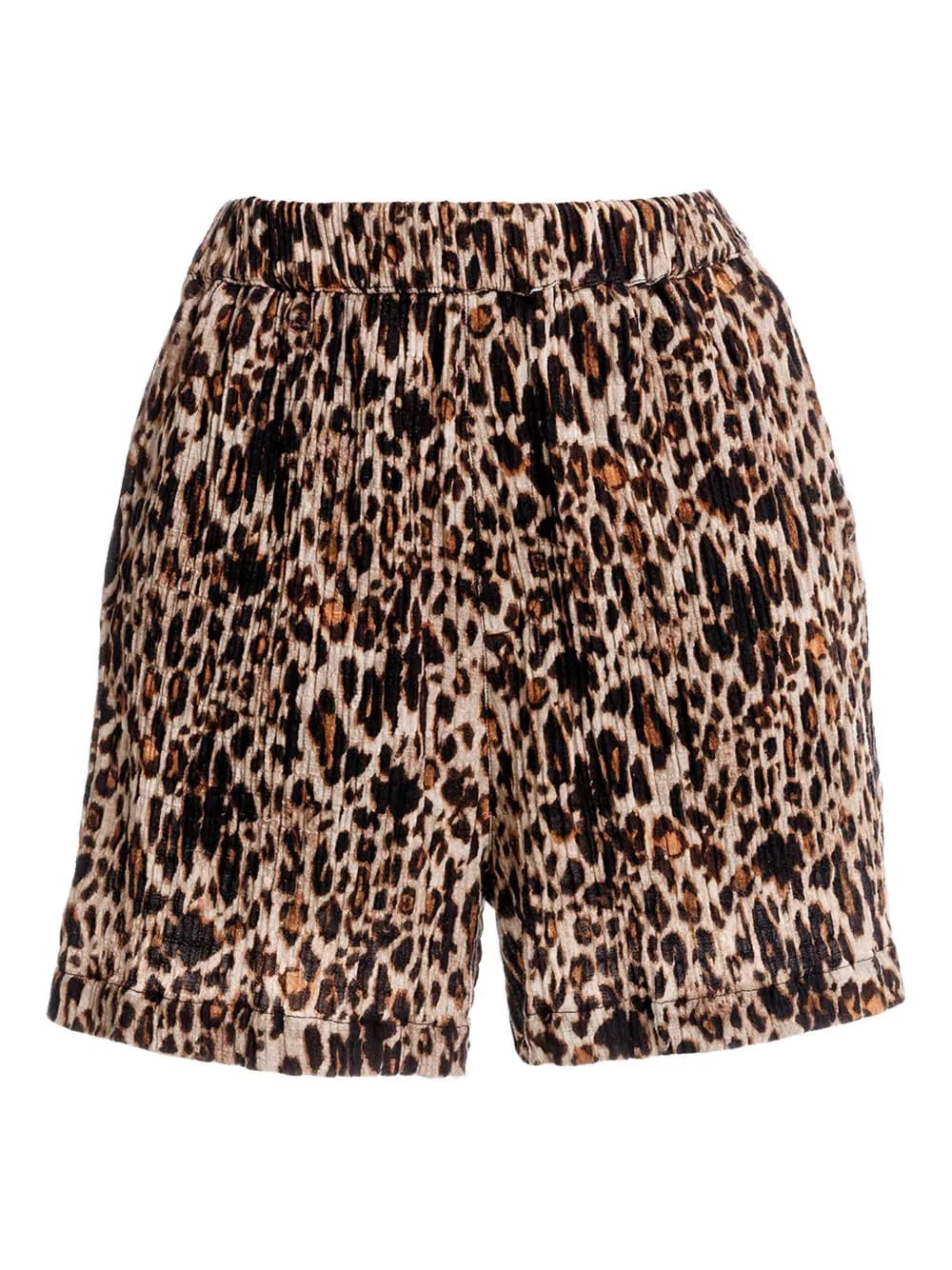 Watts Quilt leopard-print shorts