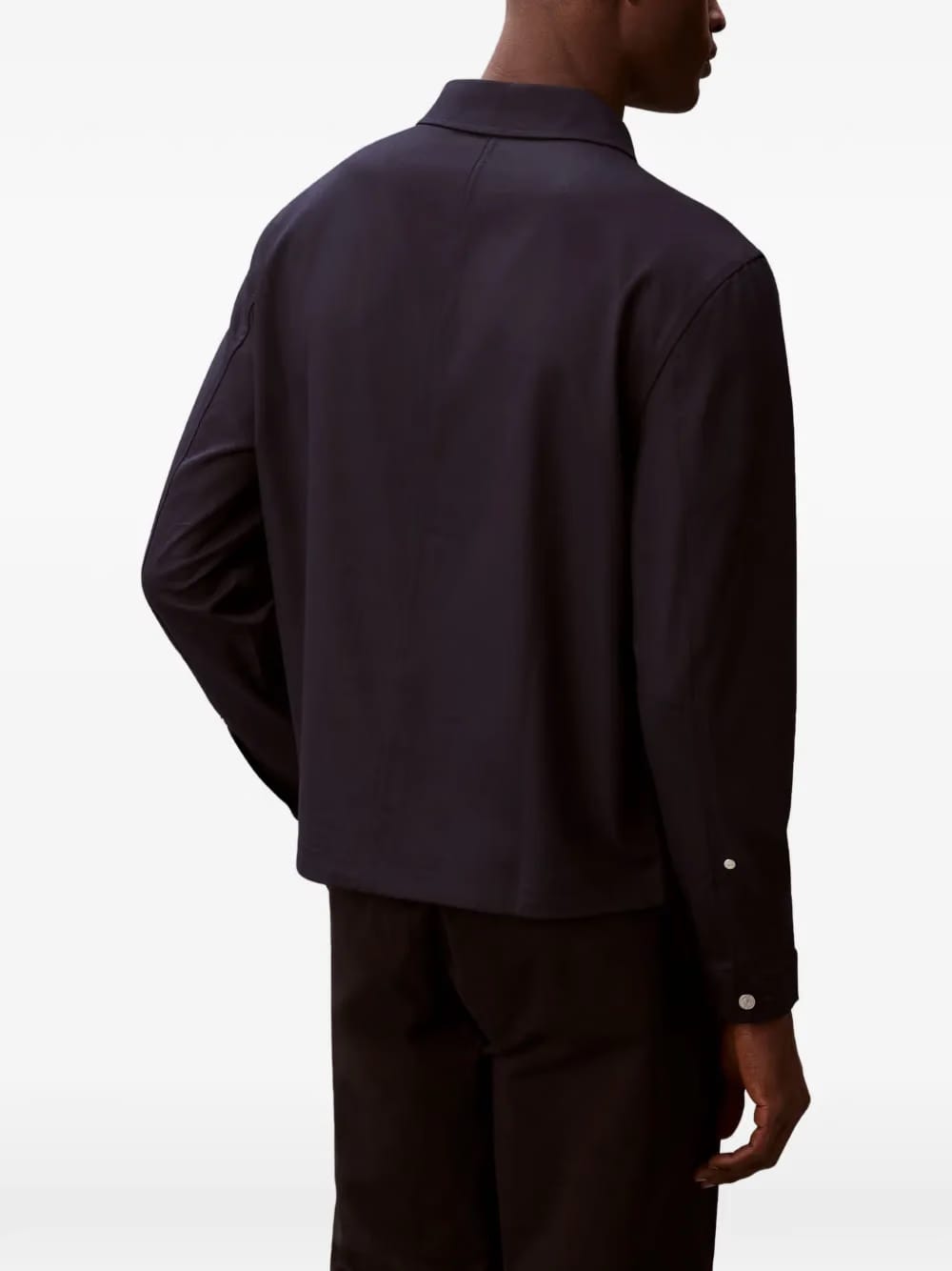 pocket button suit jacket