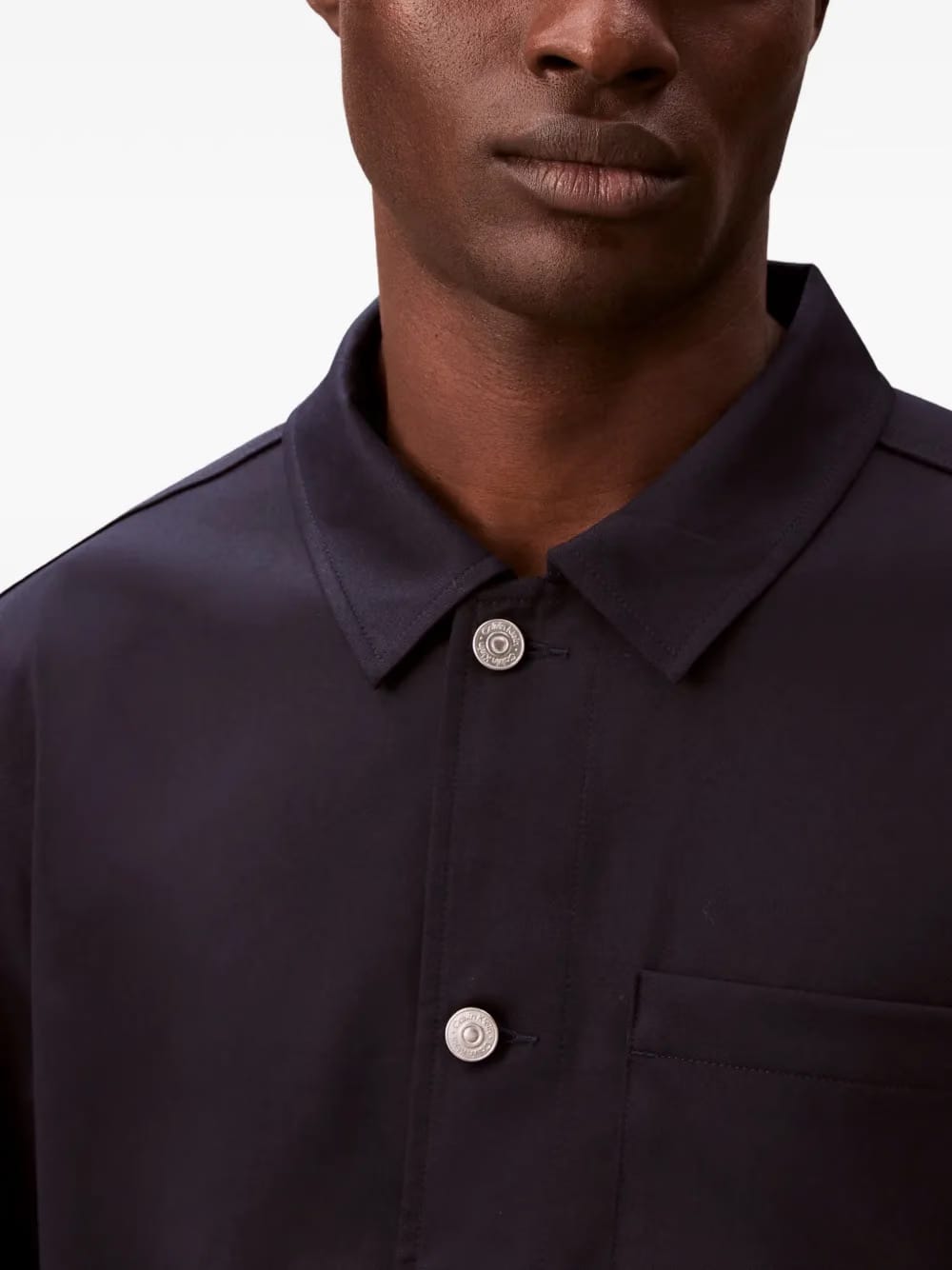pocket button suit jacket