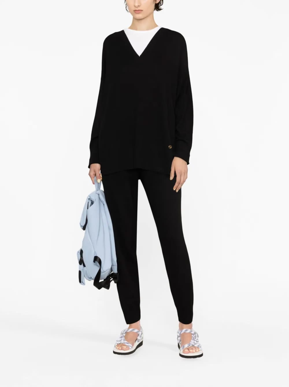 Stella Iconics fine-knit trousers