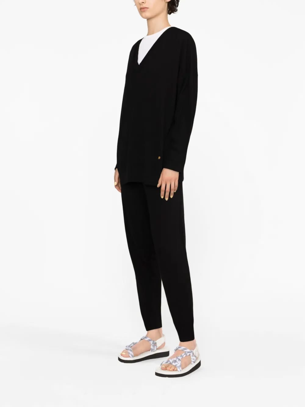 Stella Iconics fine-knit trousers