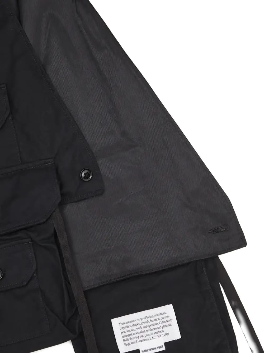 multi-pocket belted vest