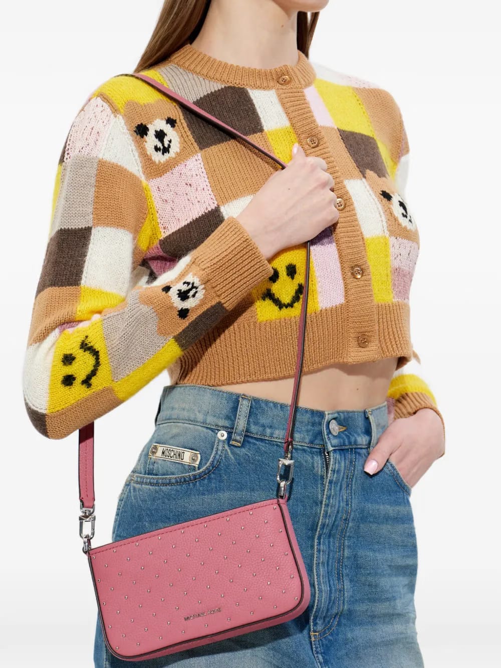 studded leather crossbody bag