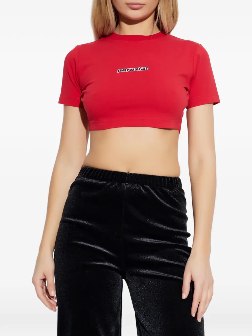 embroidery crop top