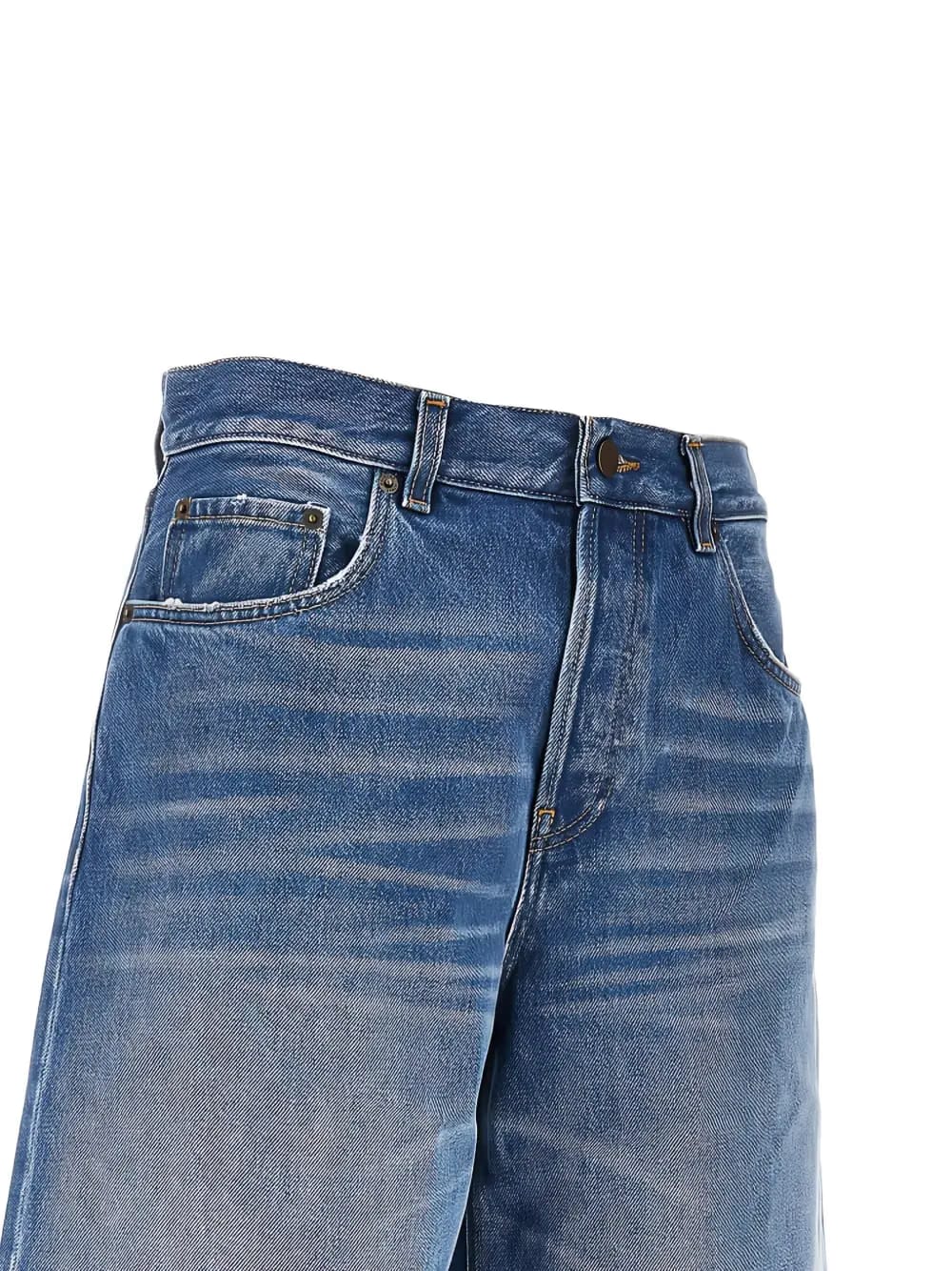 five-pocket denim shorts