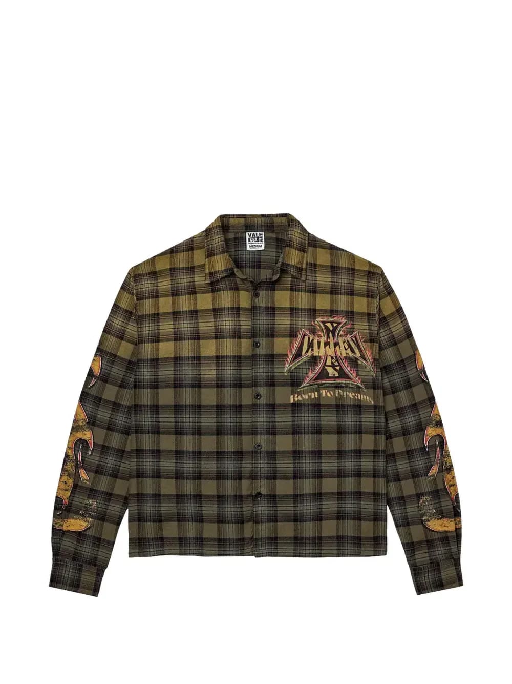 tartan graphic flannel