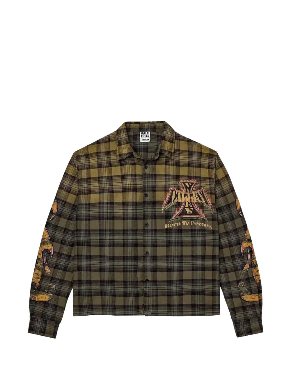 tartan graphic flannel