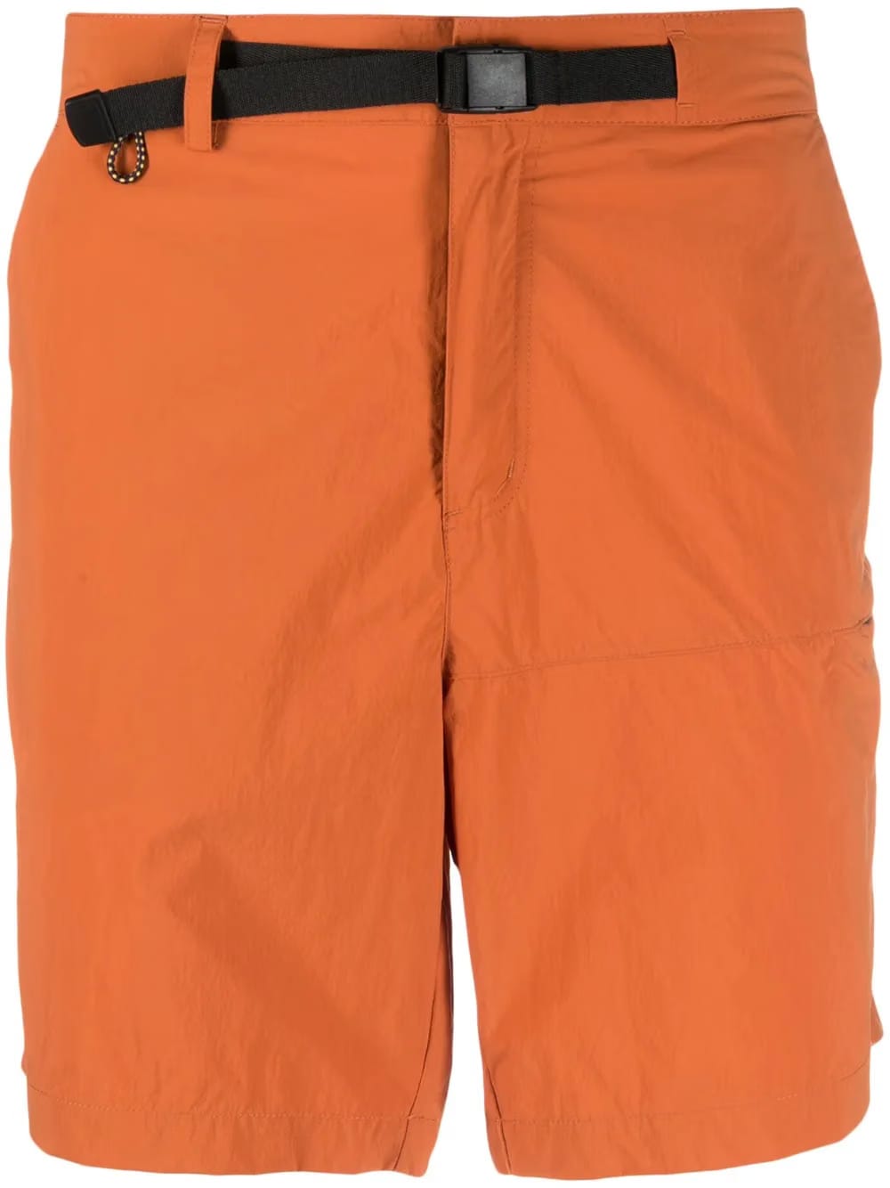 belted nylon shorts