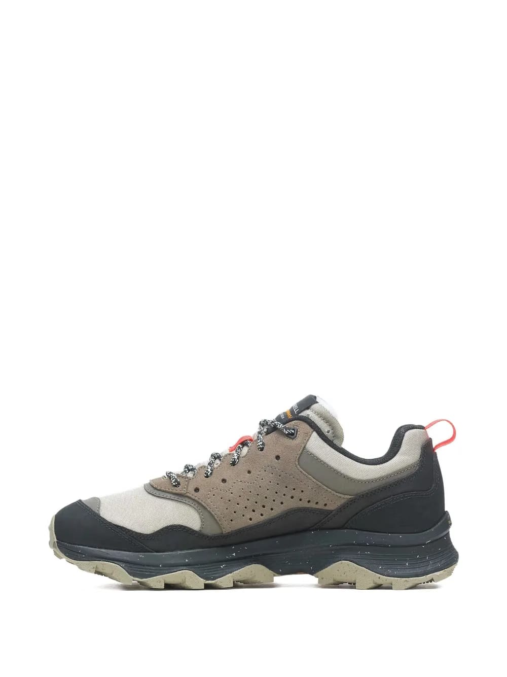 perforated-detail sole trainers