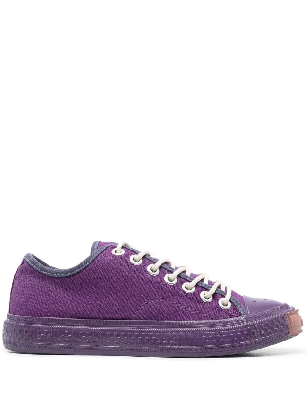 tonal lace-up sneakers