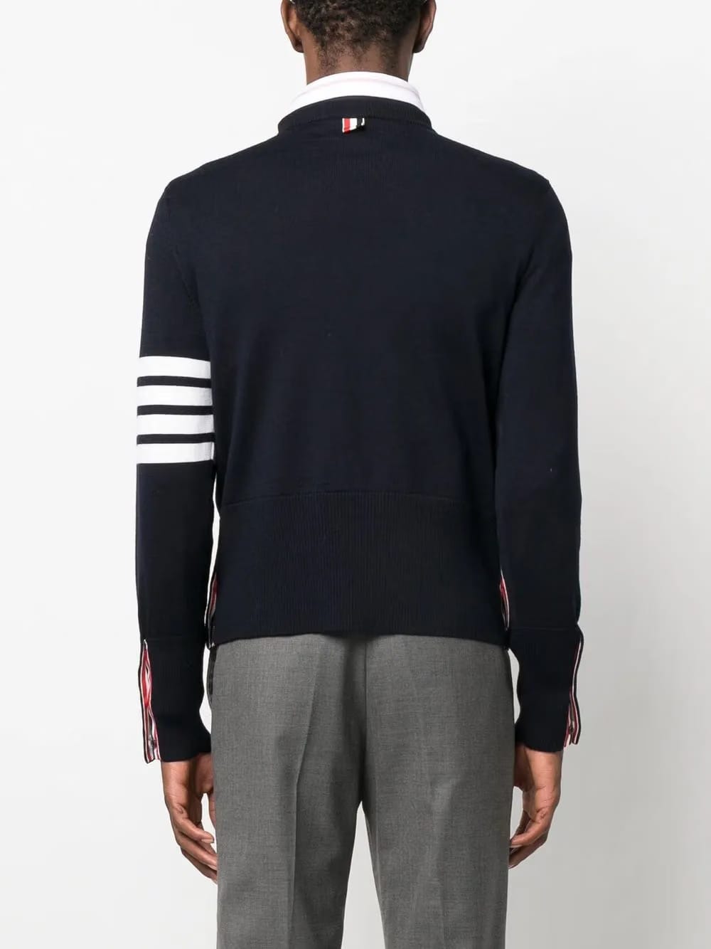 4-Bar stripe wool jumper
