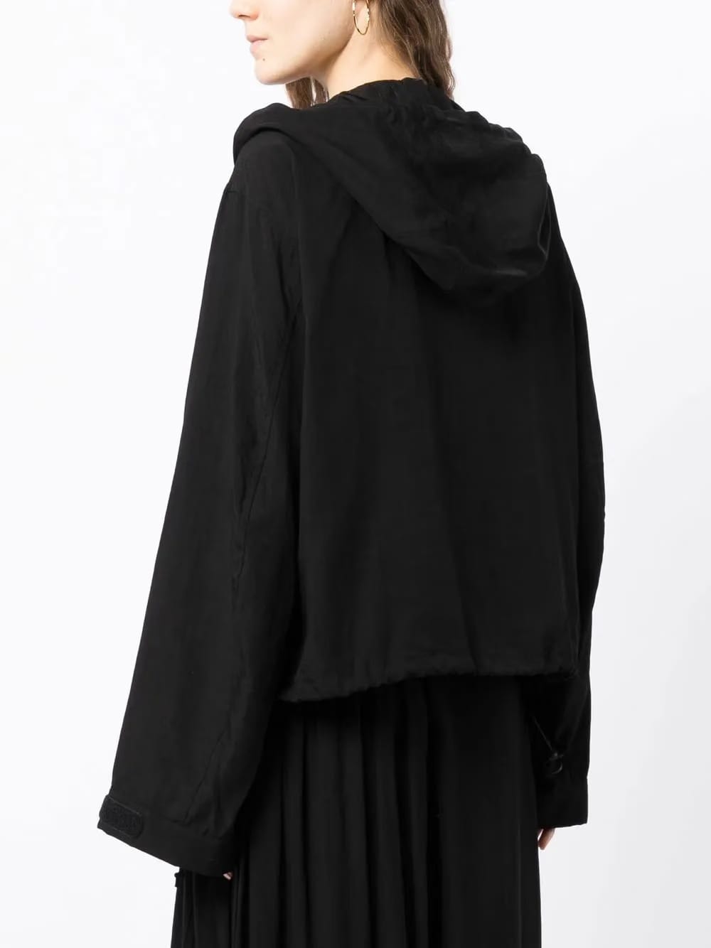 lace-up Hoodie