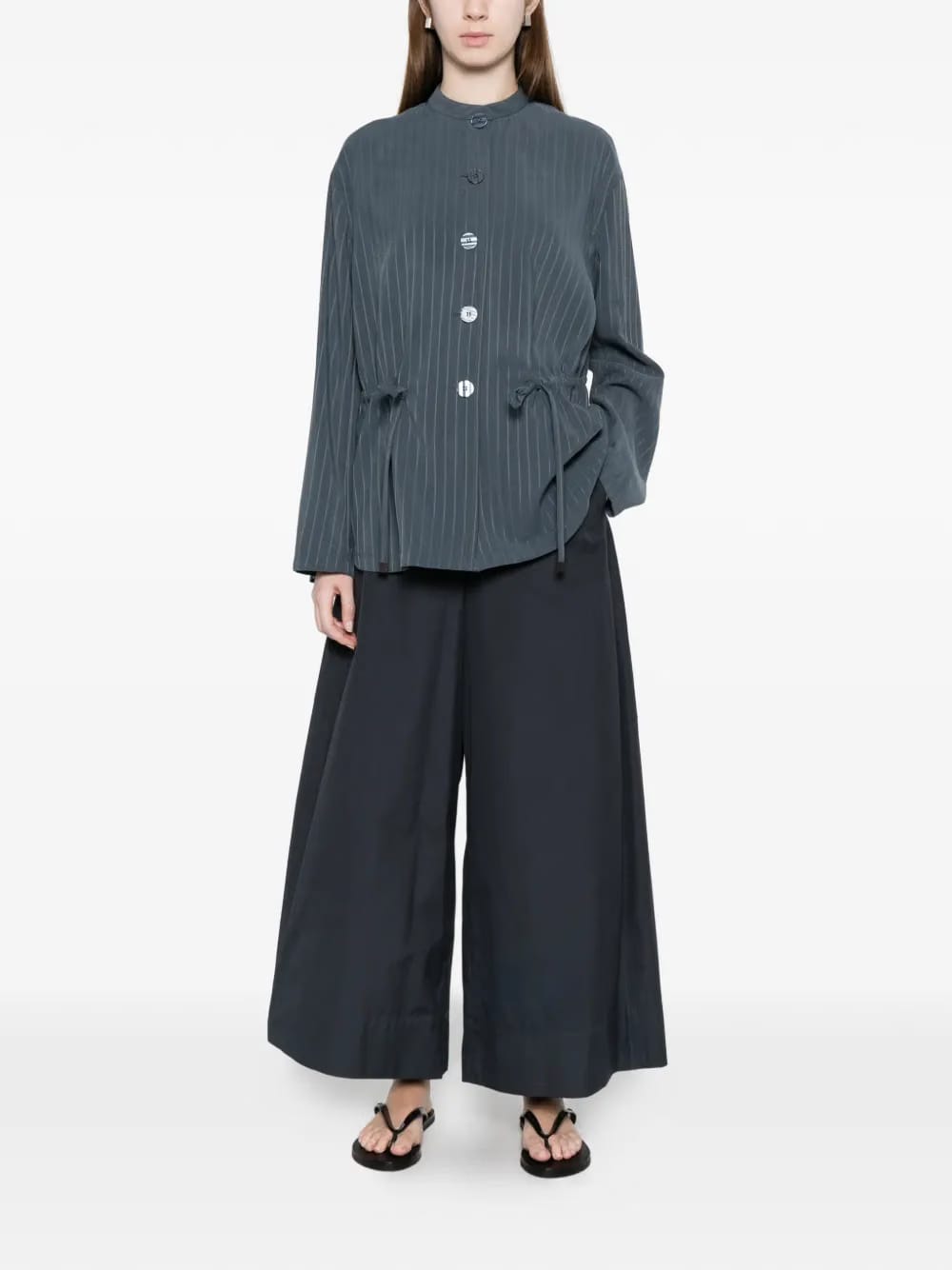 drawstring pockets trousers