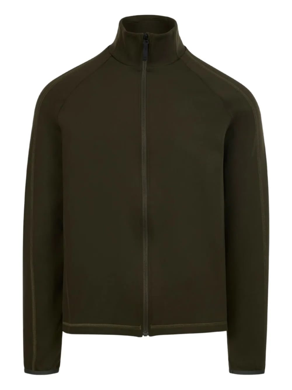 full-zip sweatshirt