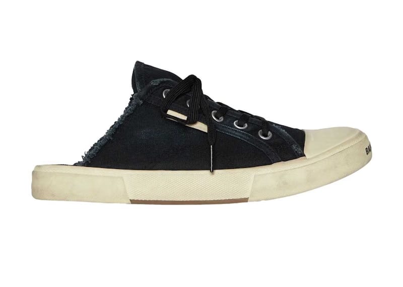Balenciaga Paris Mule Black