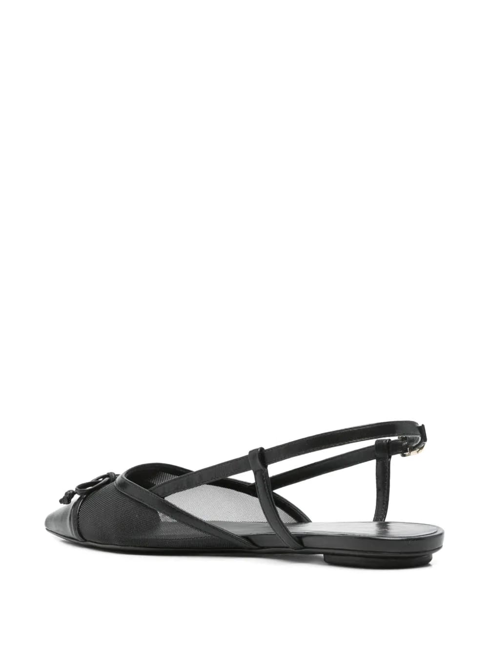 mesh-panel ballet flats