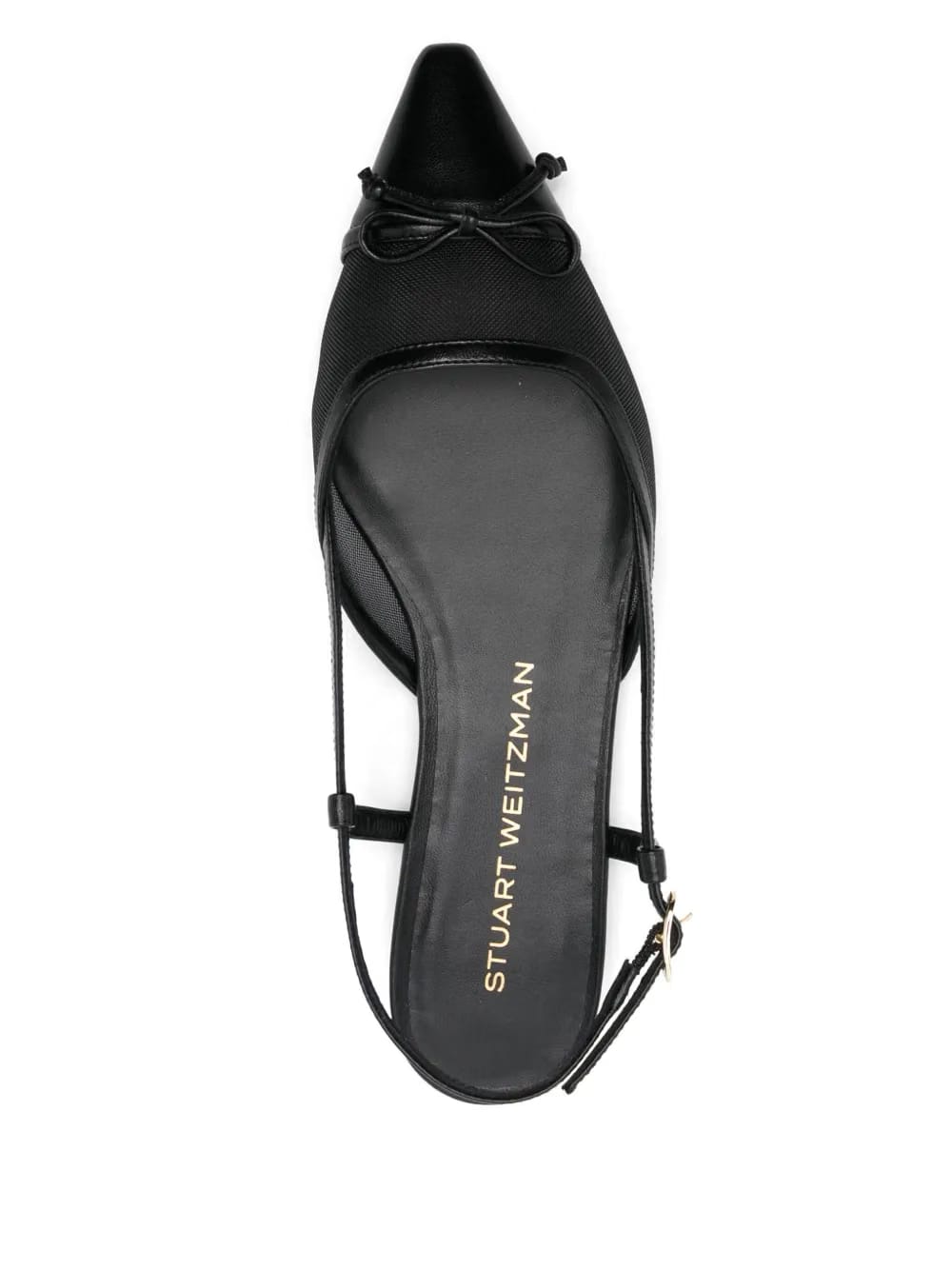 mesh-panel ballet flats