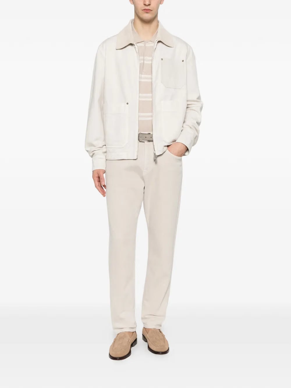 collar pocket jacket
