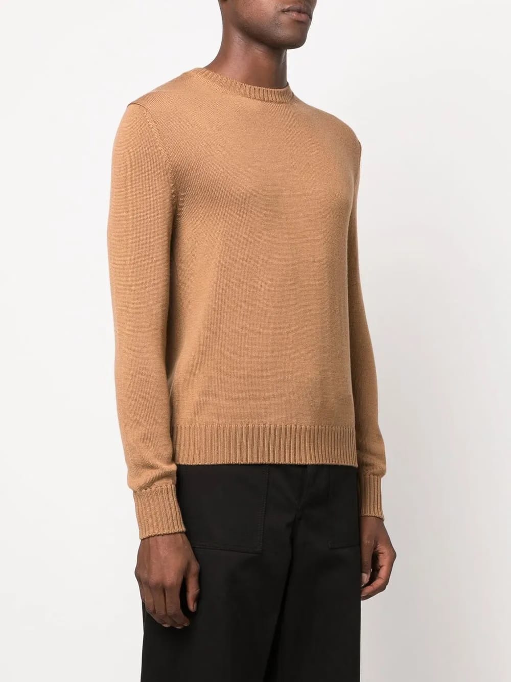 crew neck wool sweatshirt