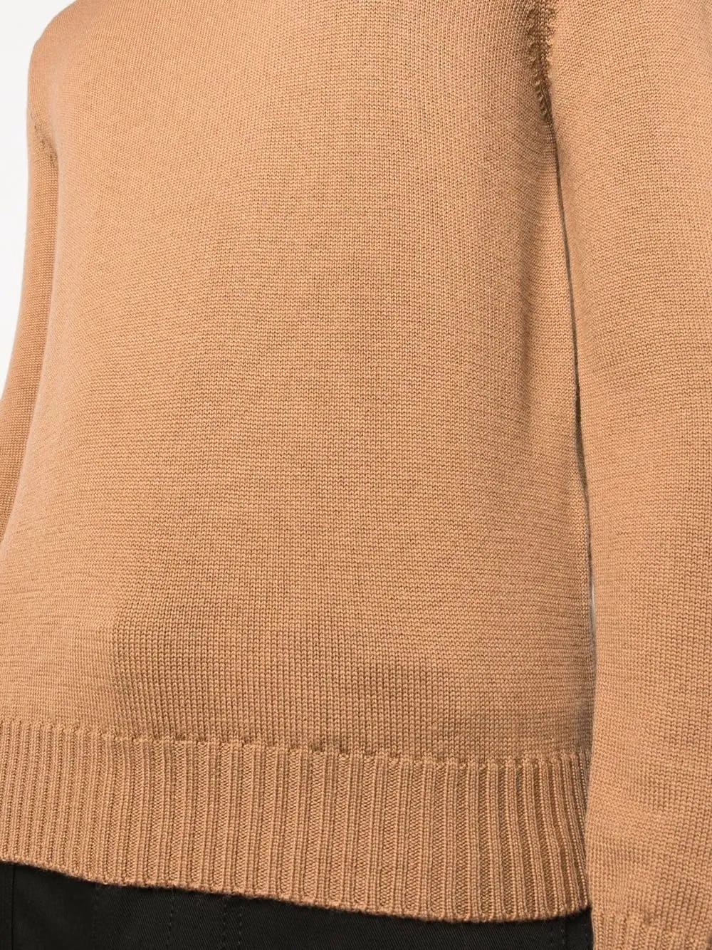 crew neck wool sweatshirt