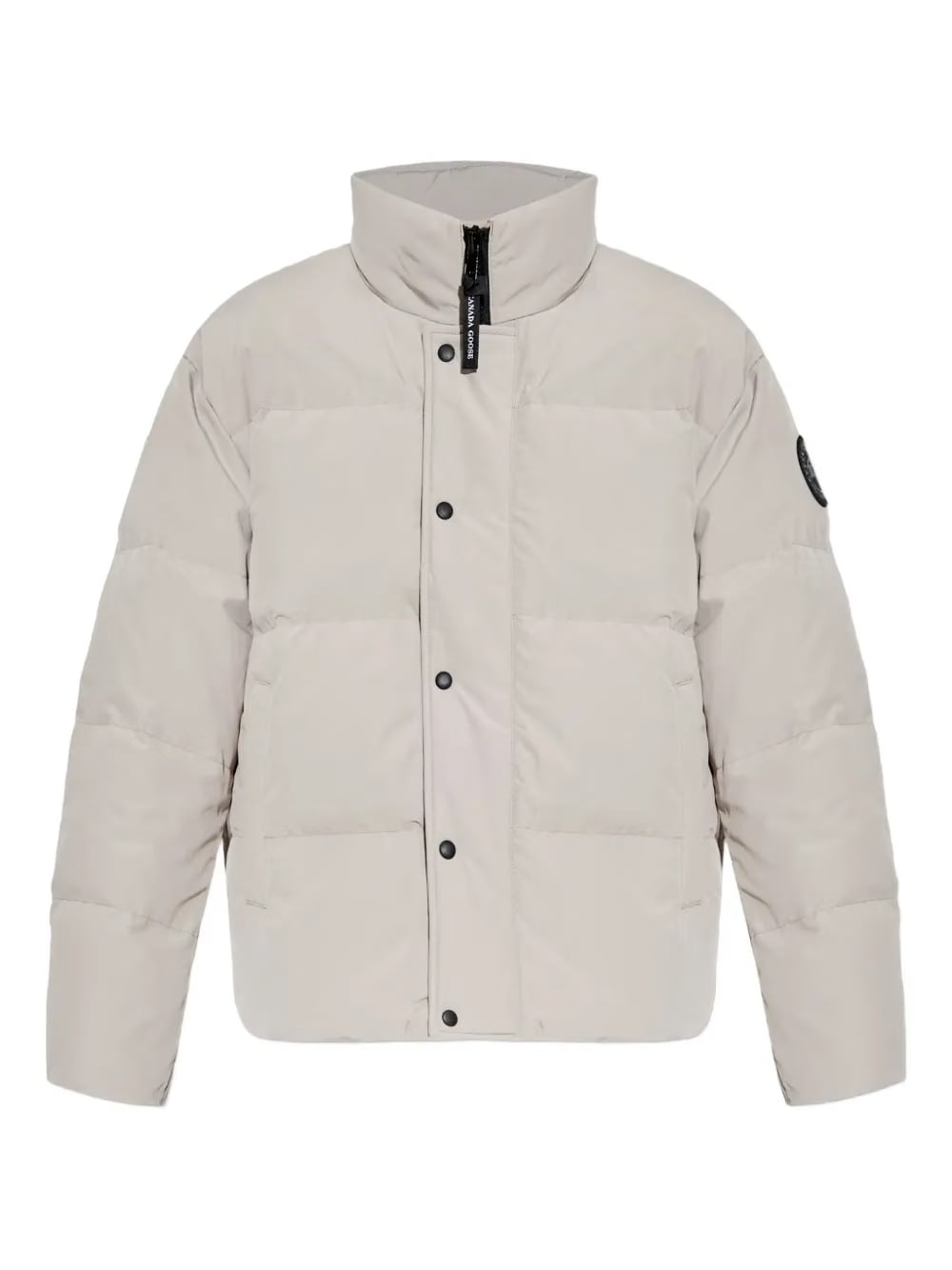 snap-fastening padded Jacket