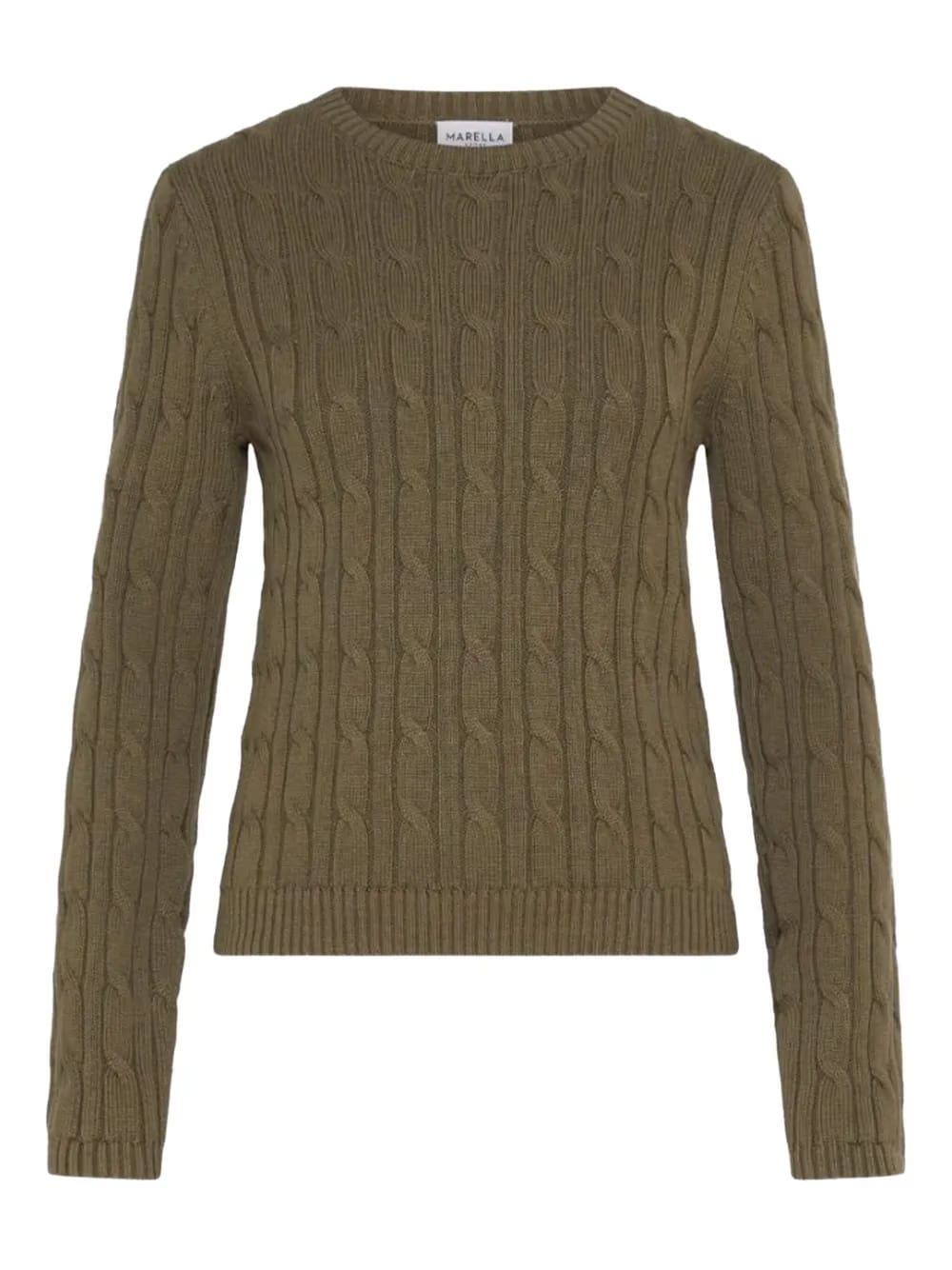 Calibri cable-knit sweater
