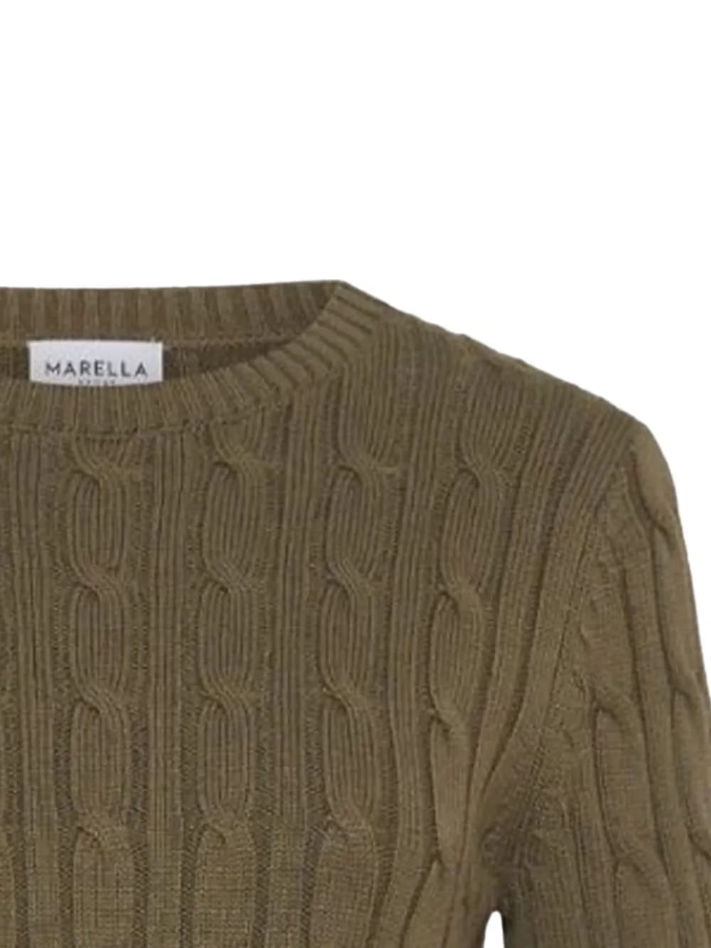 Calibri cable-knit sweater