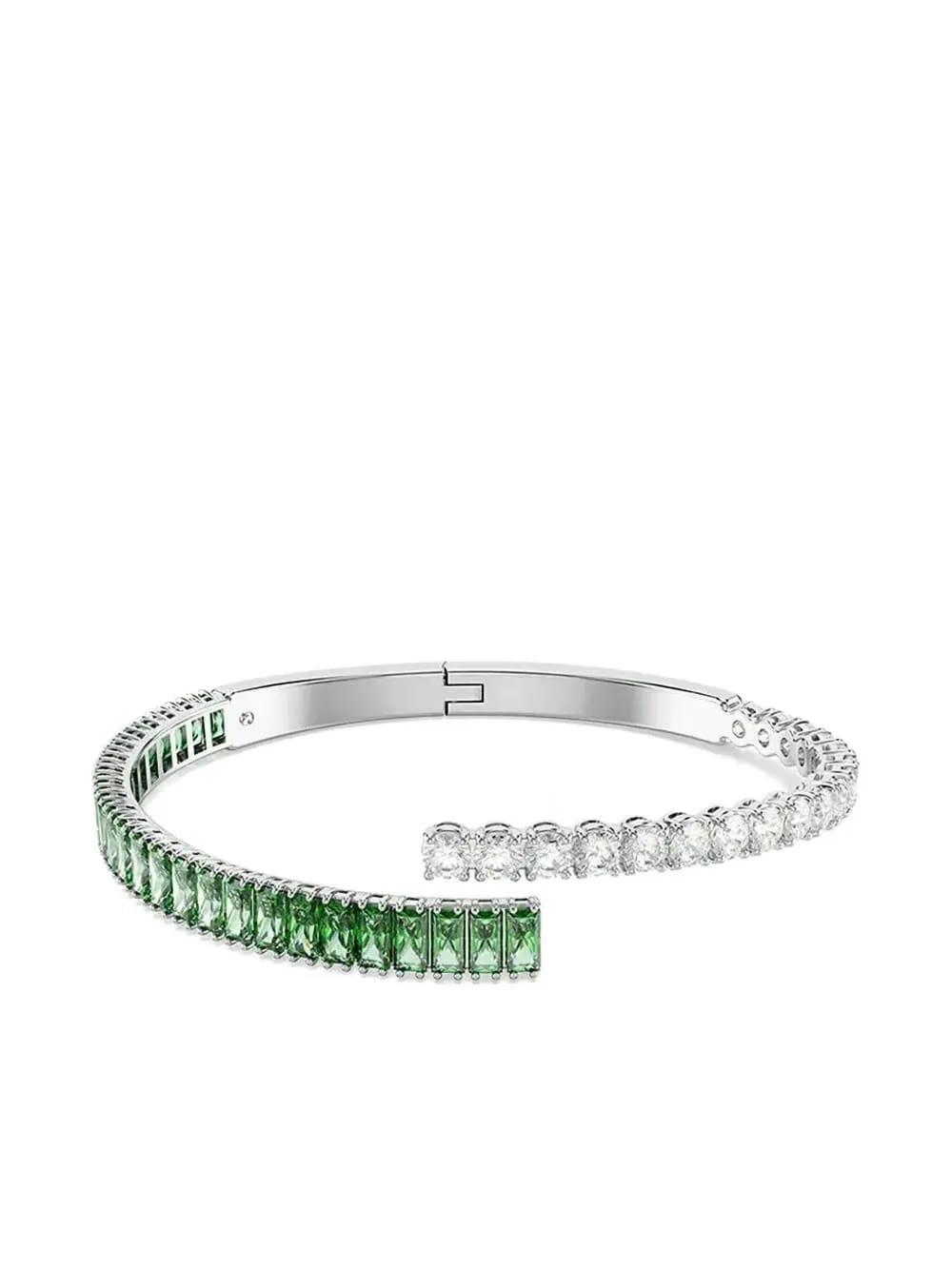 Matrix emerald-stone white-stone bracelet