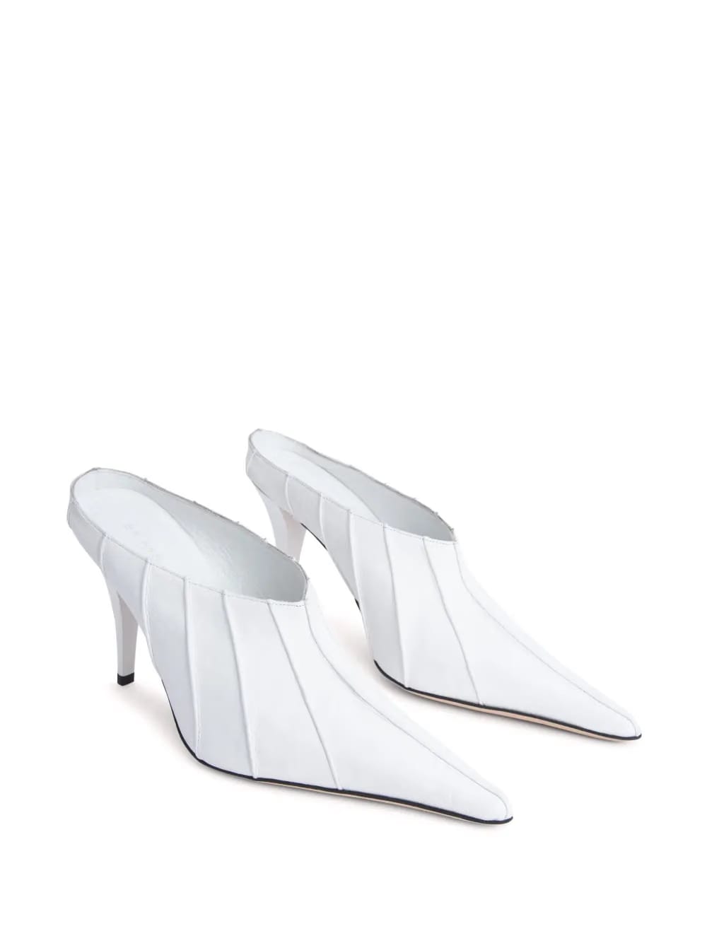 Trish leather mules