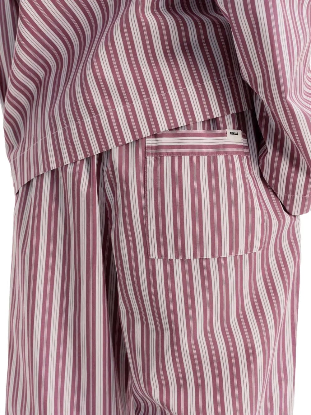 striped pajama trousers