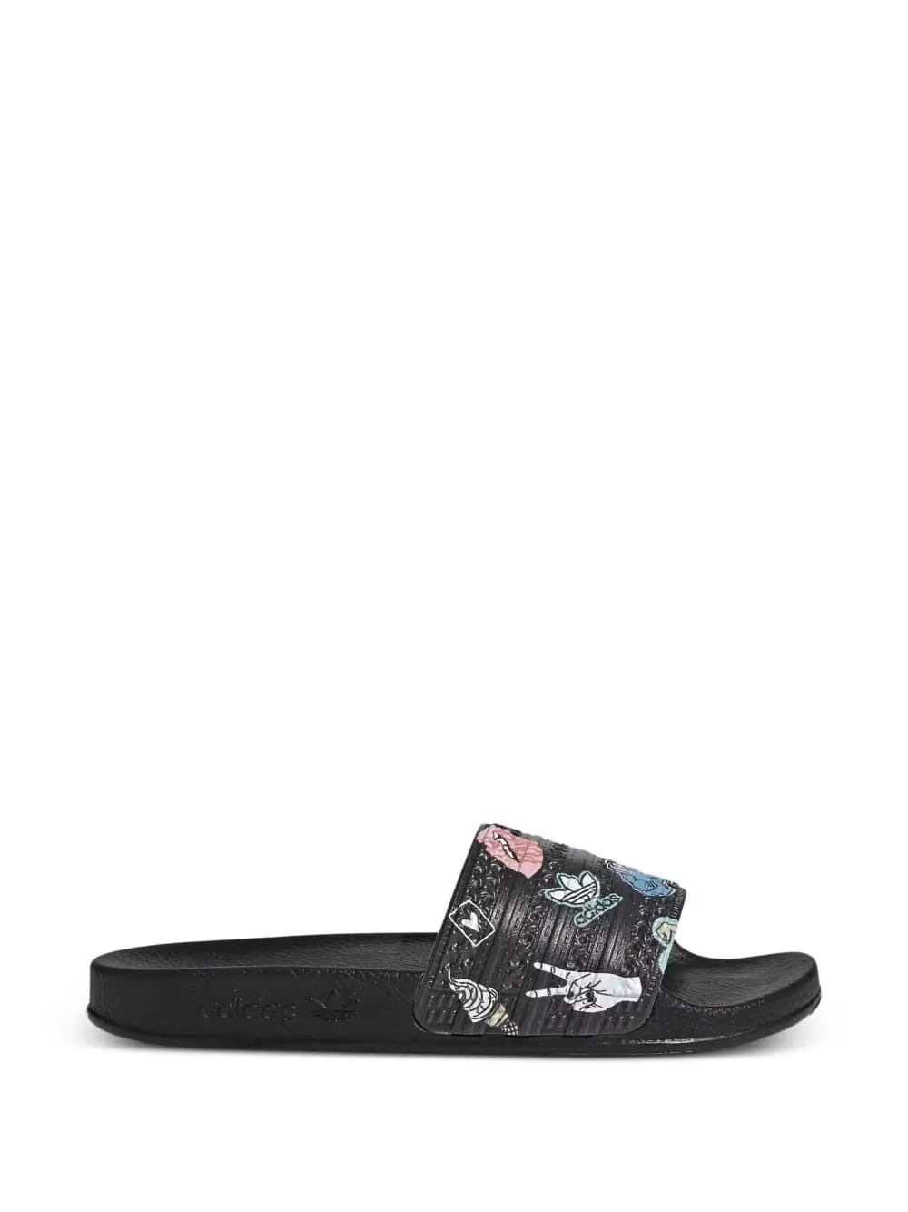 graphics adilette flip-flops