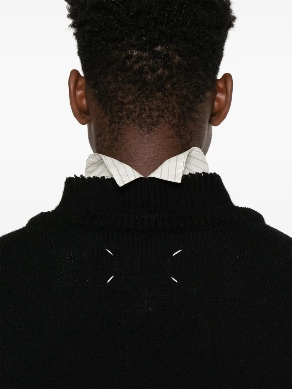 layered knitted vest