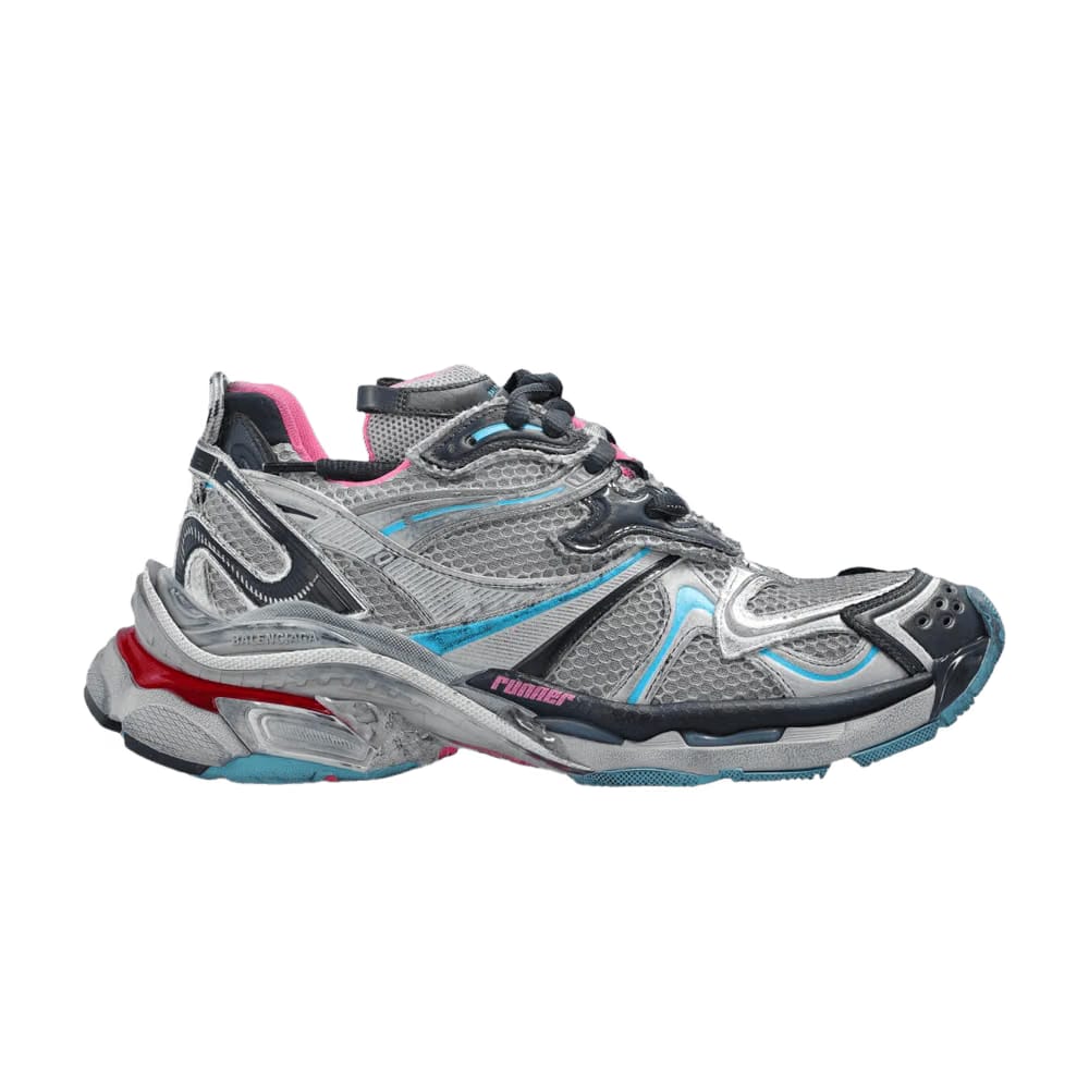 Balenciaga Runner 2.0 Grey Blue Pink Red