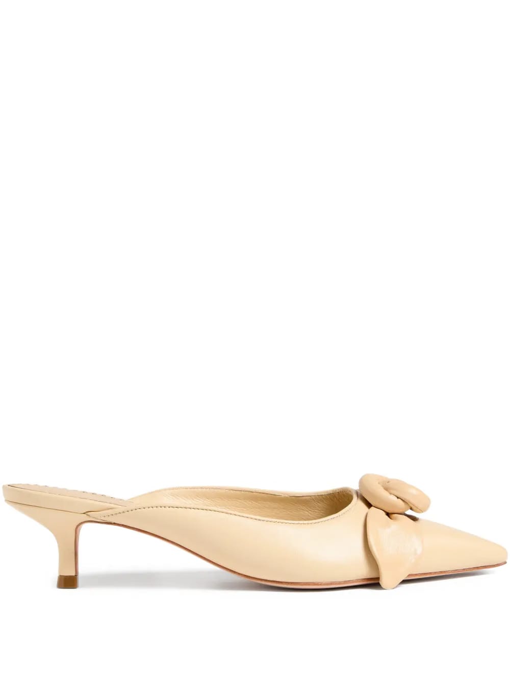 Layla rose-detail heel mules